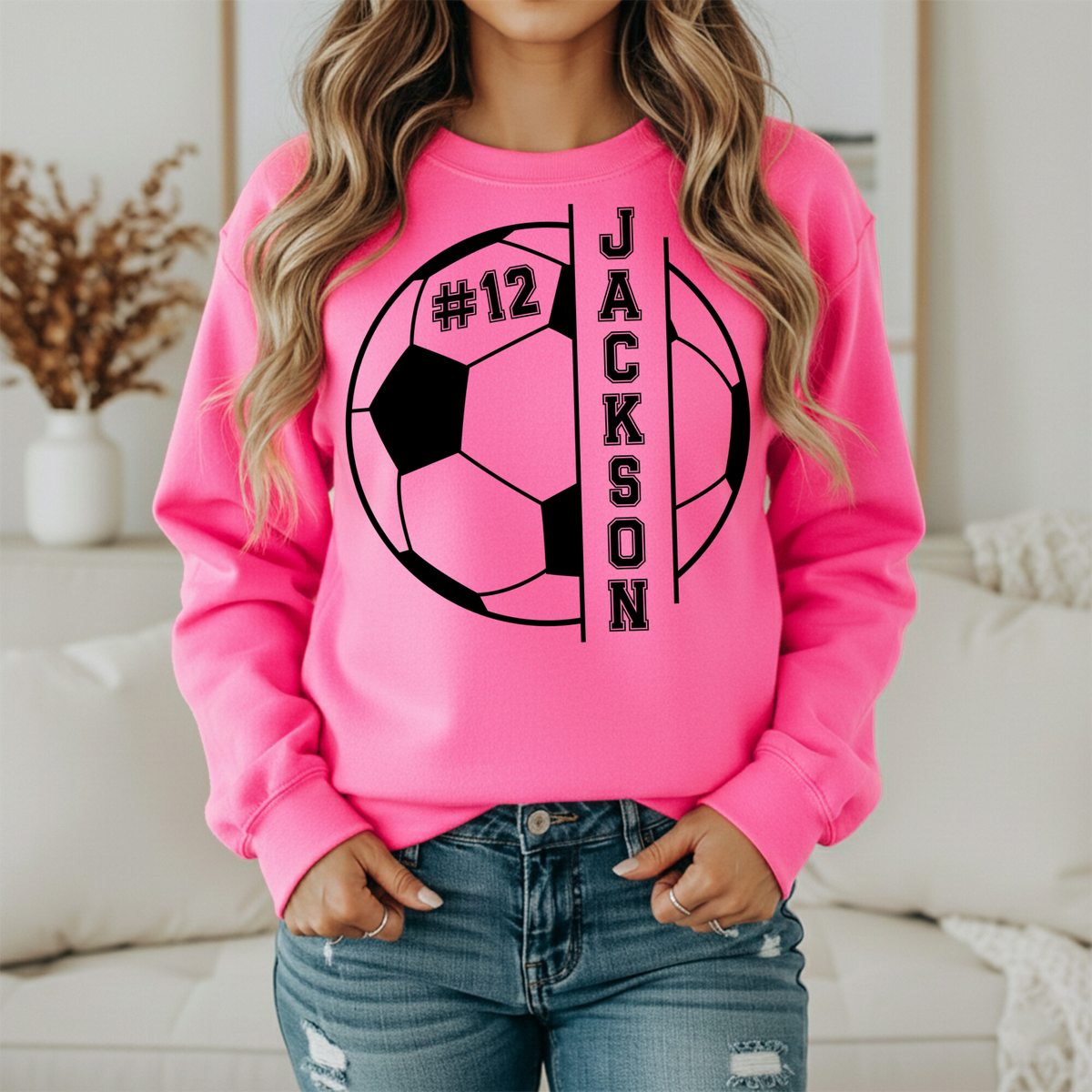 CUSTOM SOCCER BALL Gildan Sweatshrit - unisex