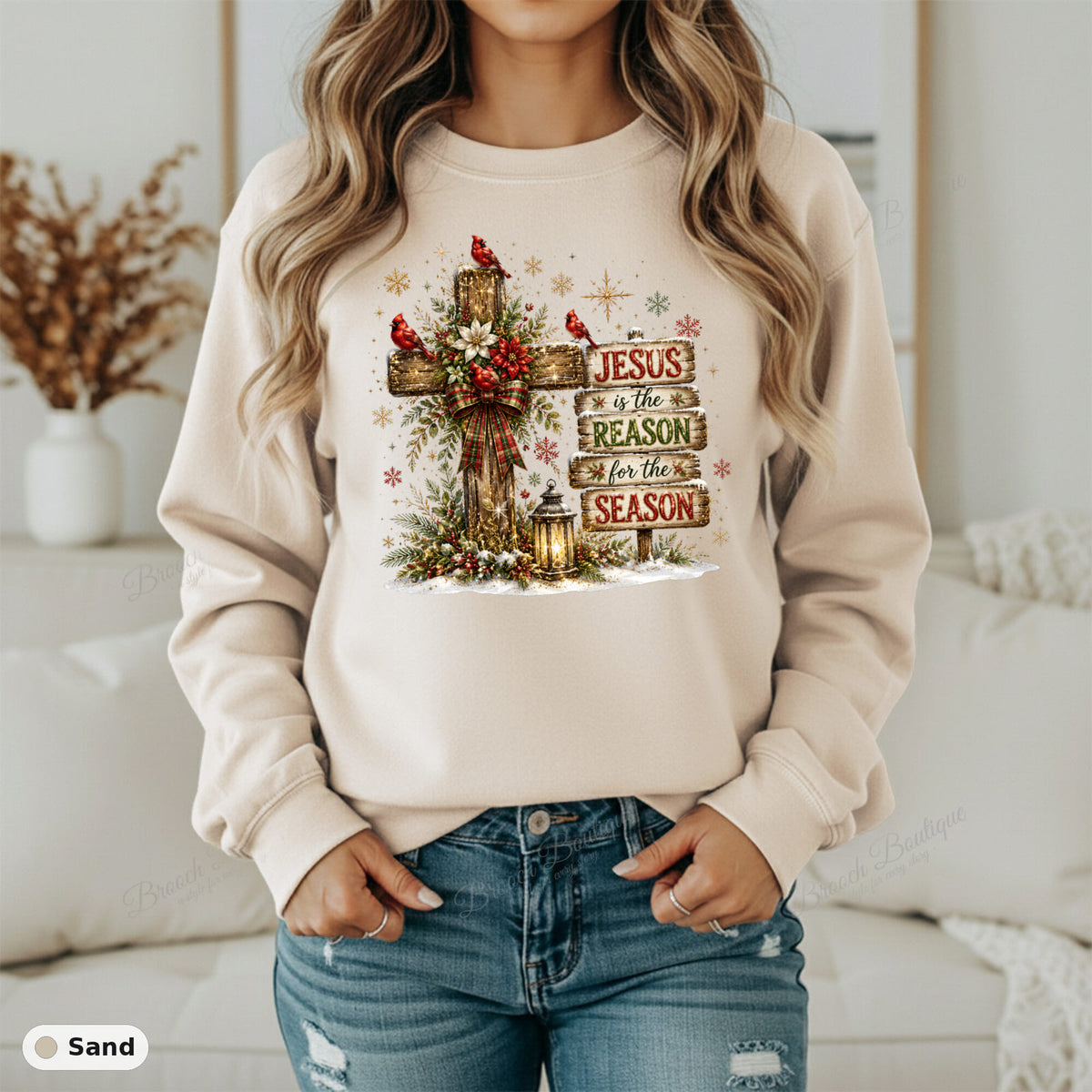 Jesus Is The Reason — Gildan 18000