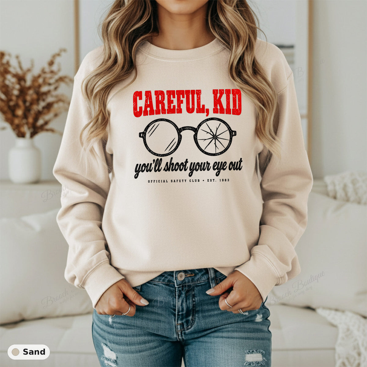 Careful, Kid — Gildan 18000