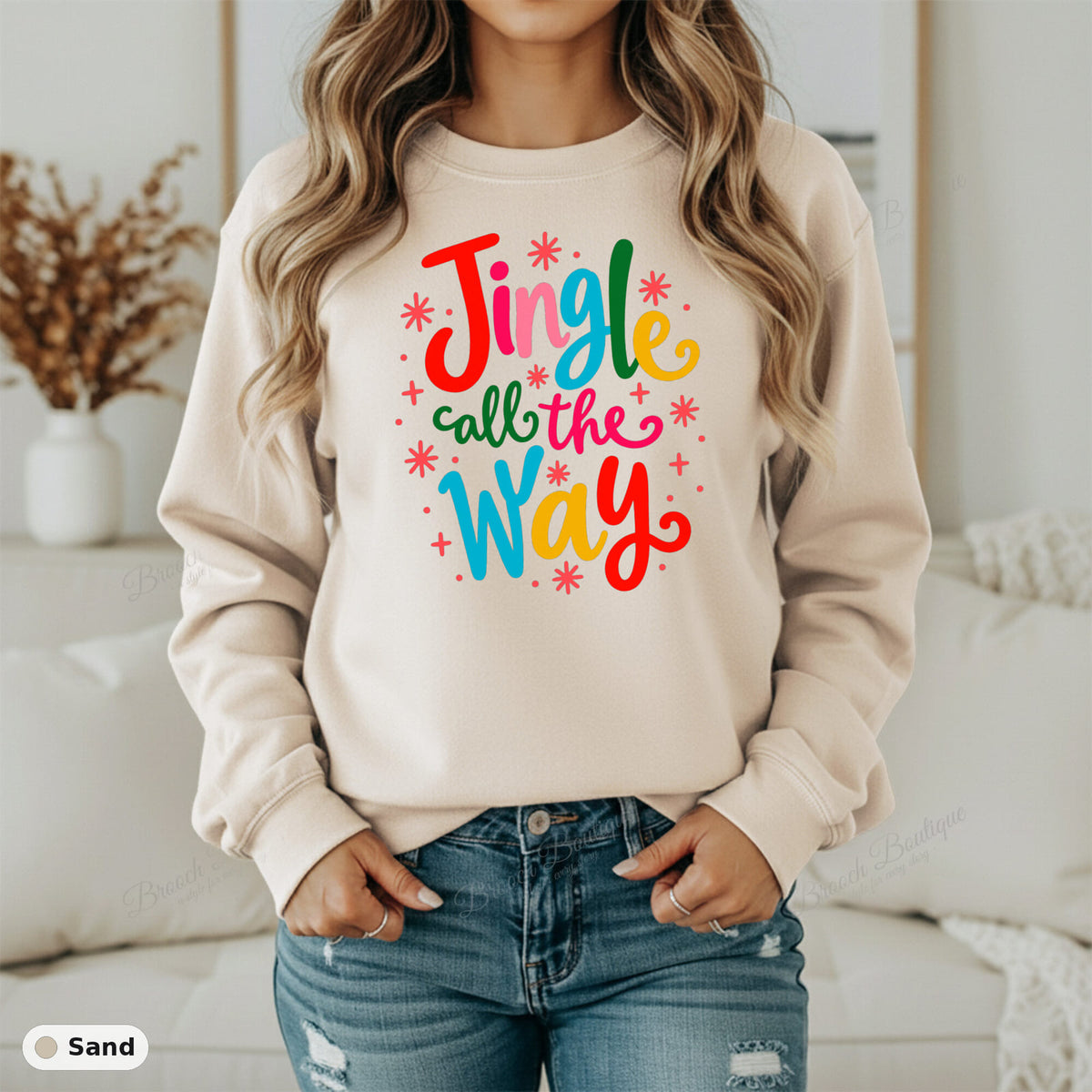 Jingle All The Way — Gildan 18000