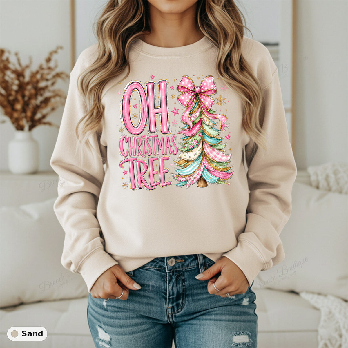Oh Christmas Tree — Gildan 18000