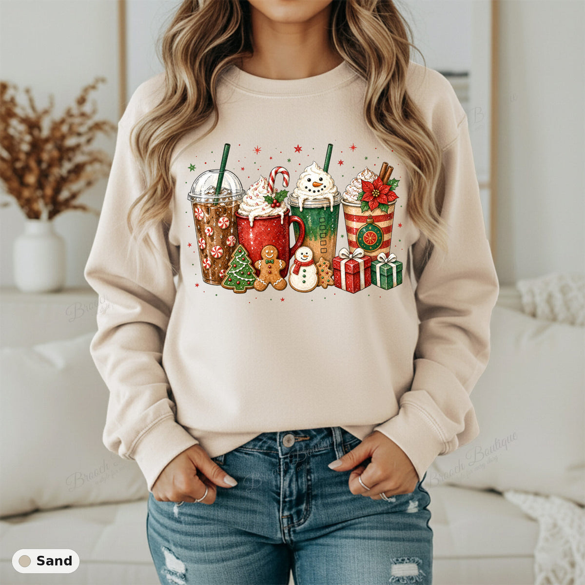 Vintage Christmas Coffee — Gildan 18000
