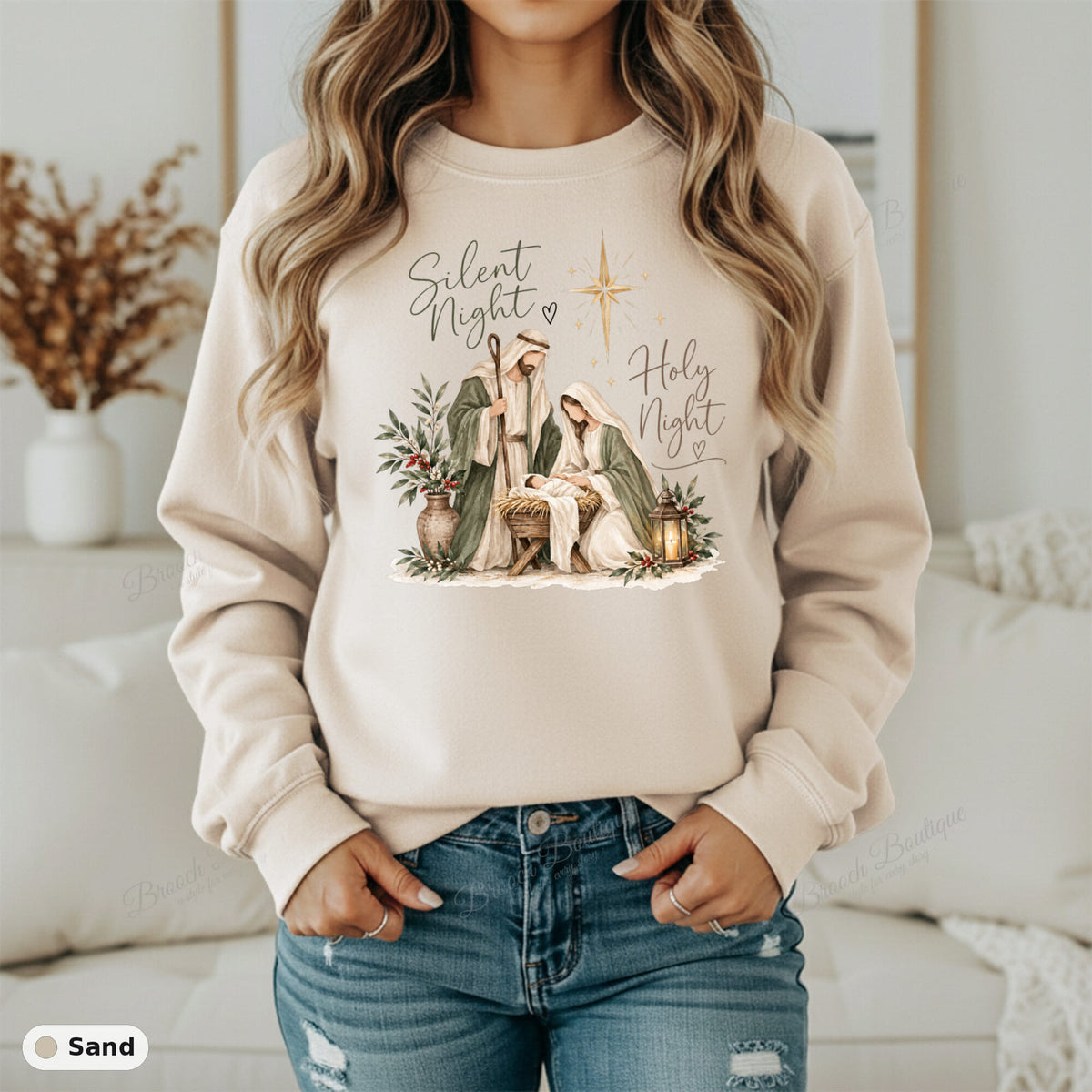 Silent Night Holy Night — Gildan 18000