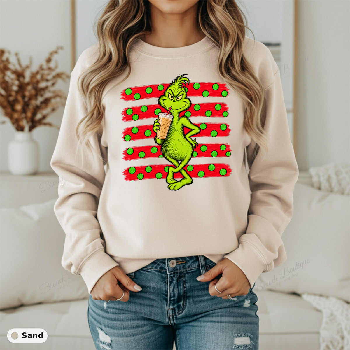 Grinch Iced Coffee — Gildan 18000
