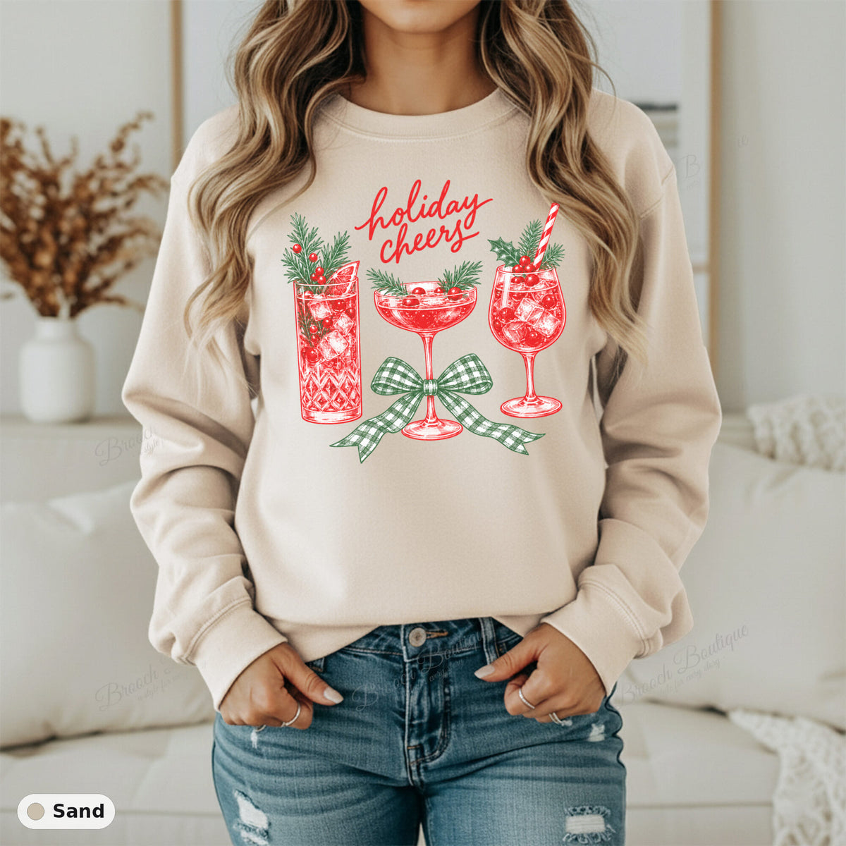 Holiday Cheers — Gildan 18000