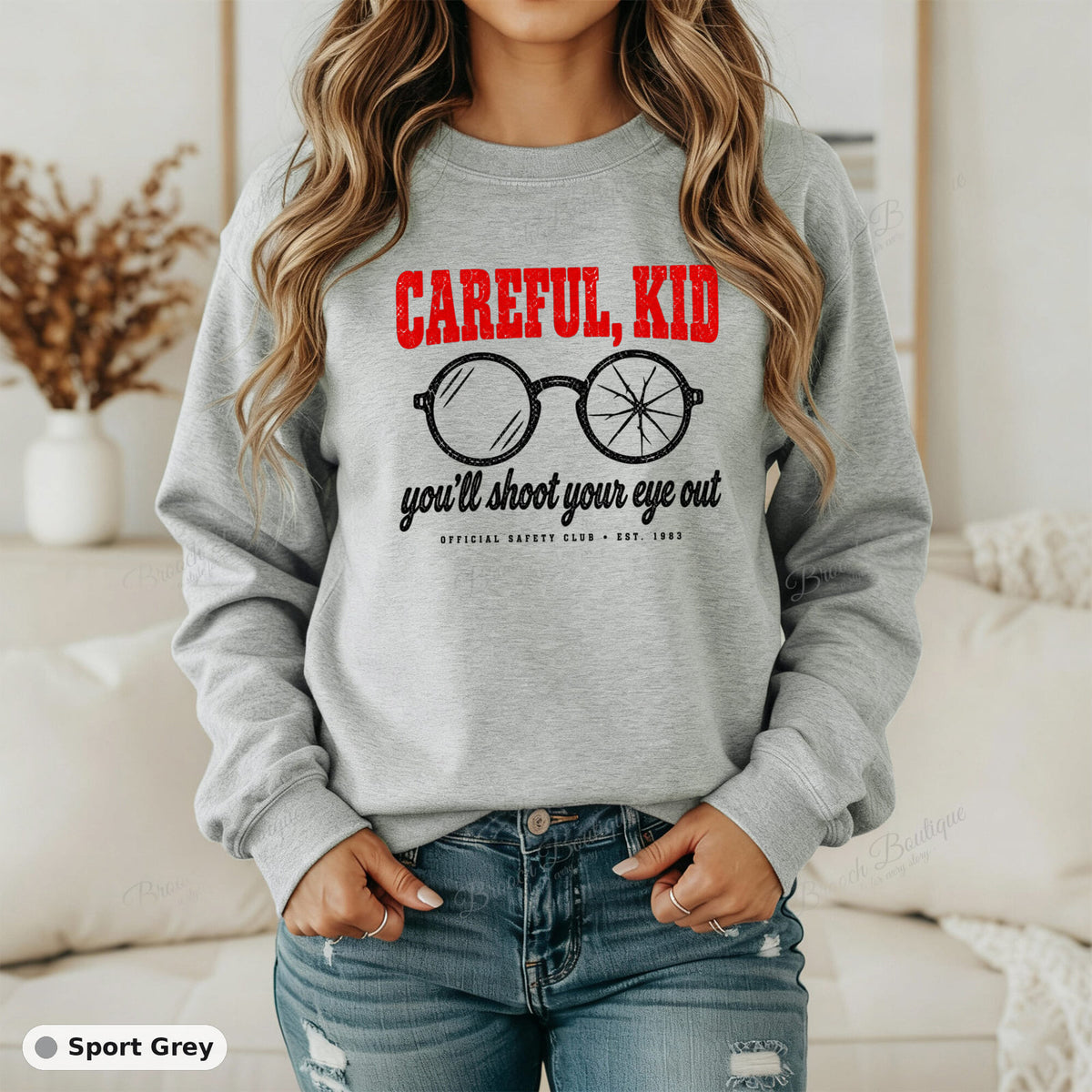 Careful, Kid — Gildan 18000