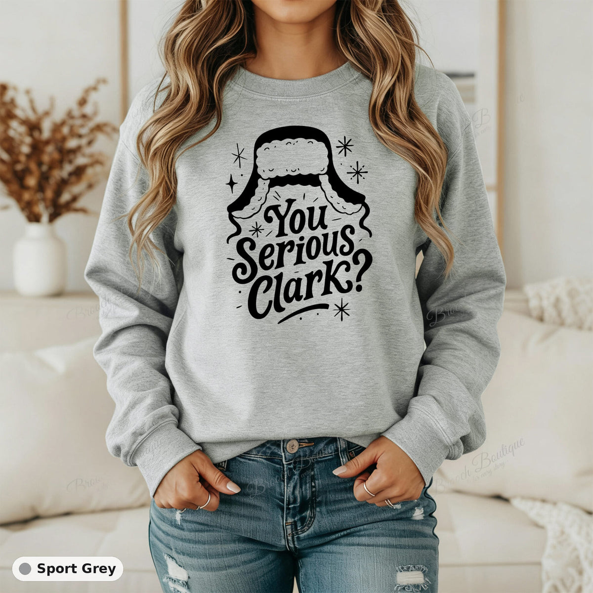 You Serious Clark — Gildan 18000