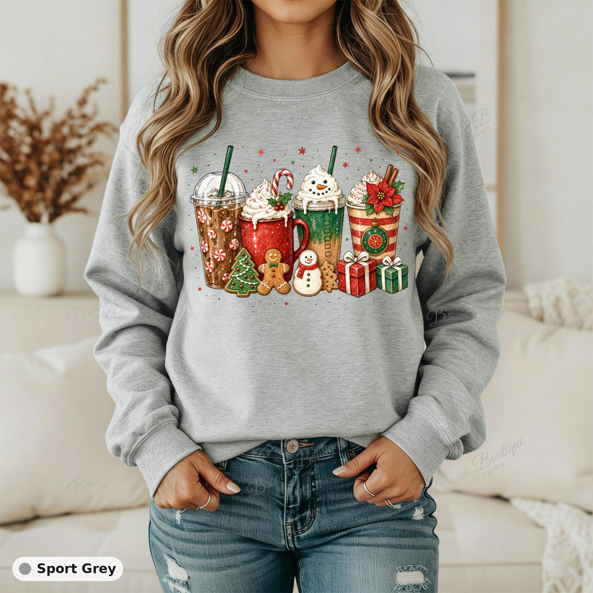Vintage Christmas Coffee — Gildan 18000