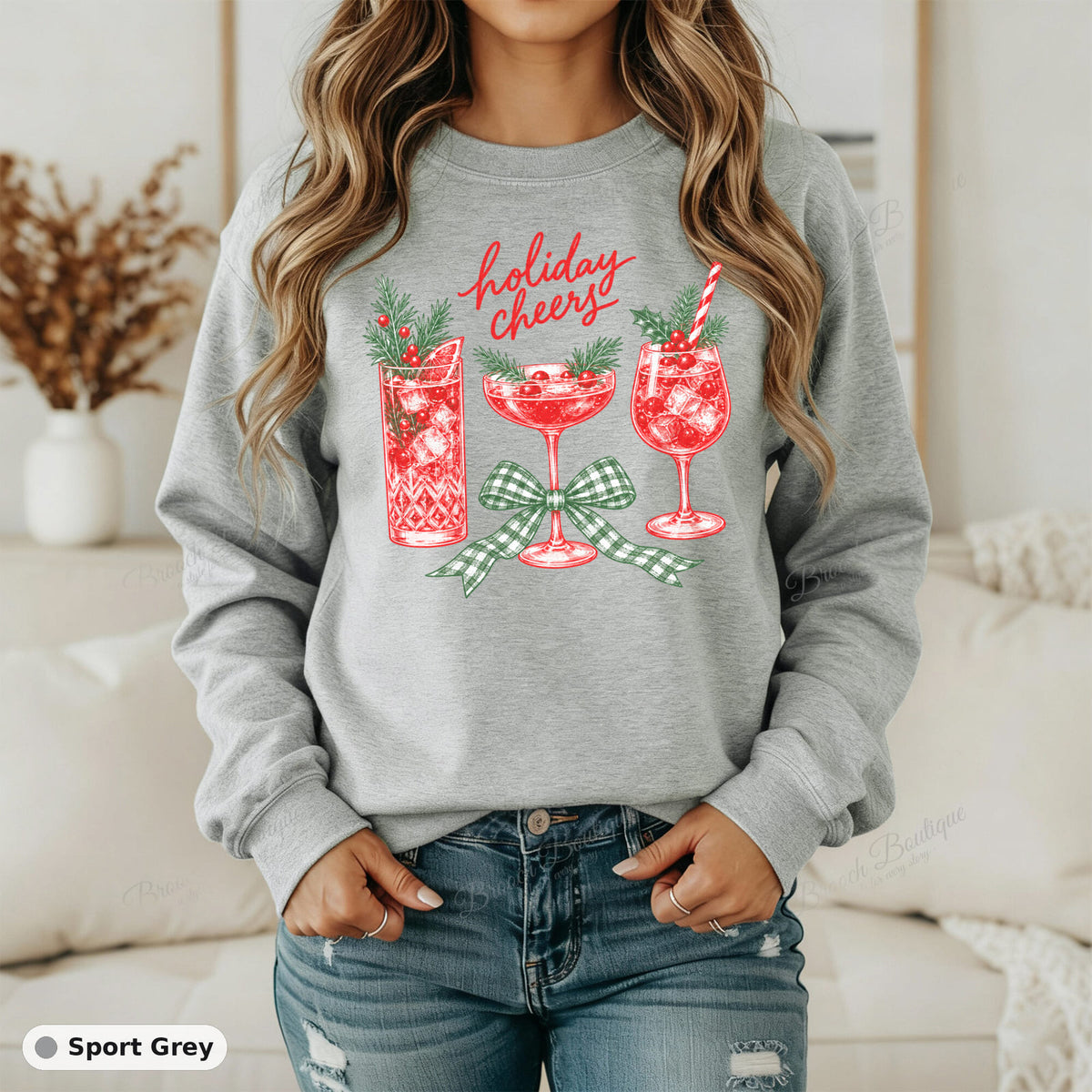 Holiday Cheers — Gildan 18000