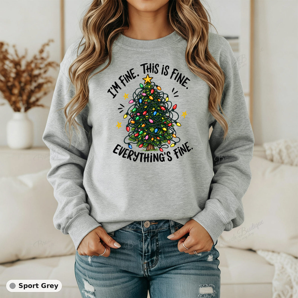 I'm Fine, Everything's Fine — Gildan 18000