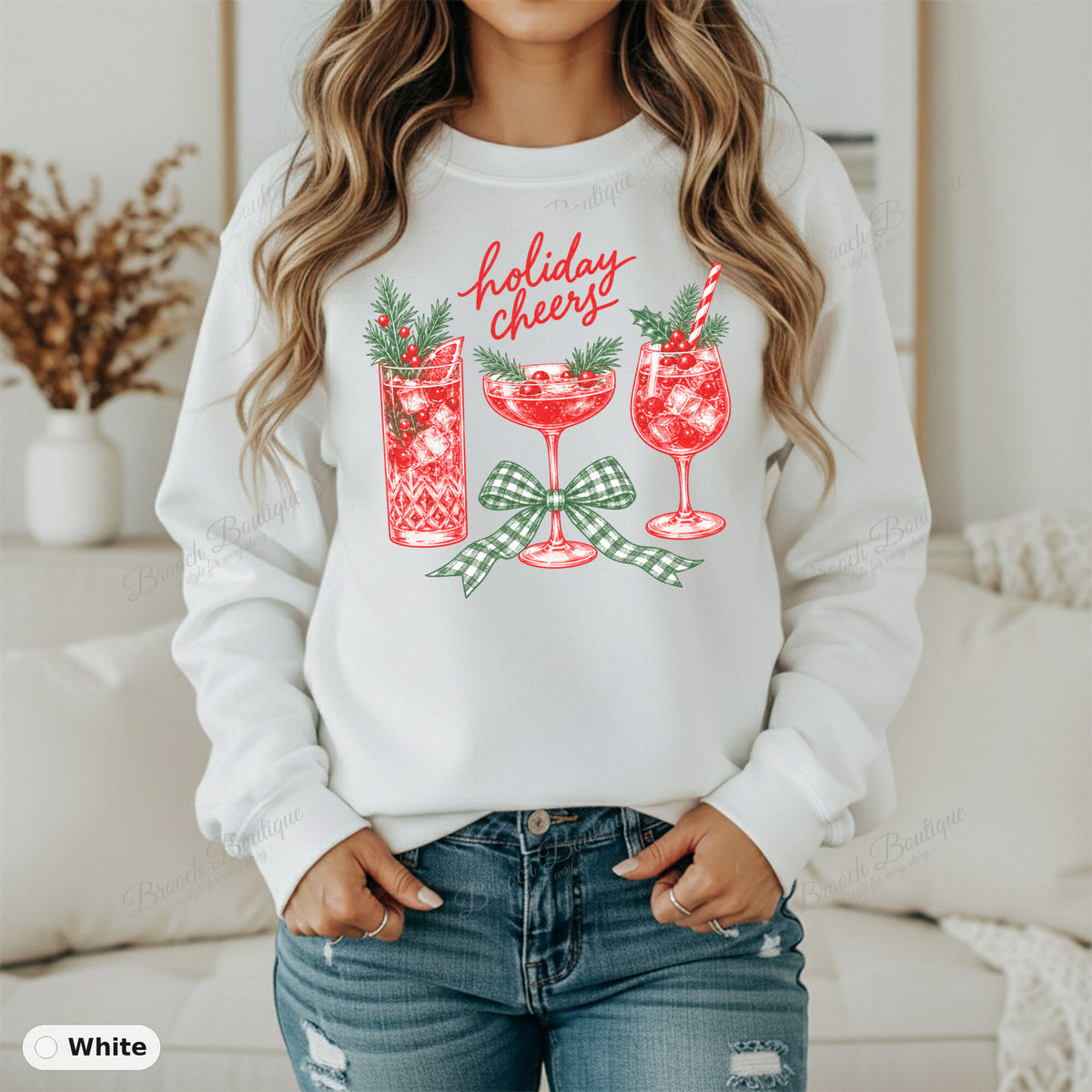 Holiday Cheers — Gildan 18000