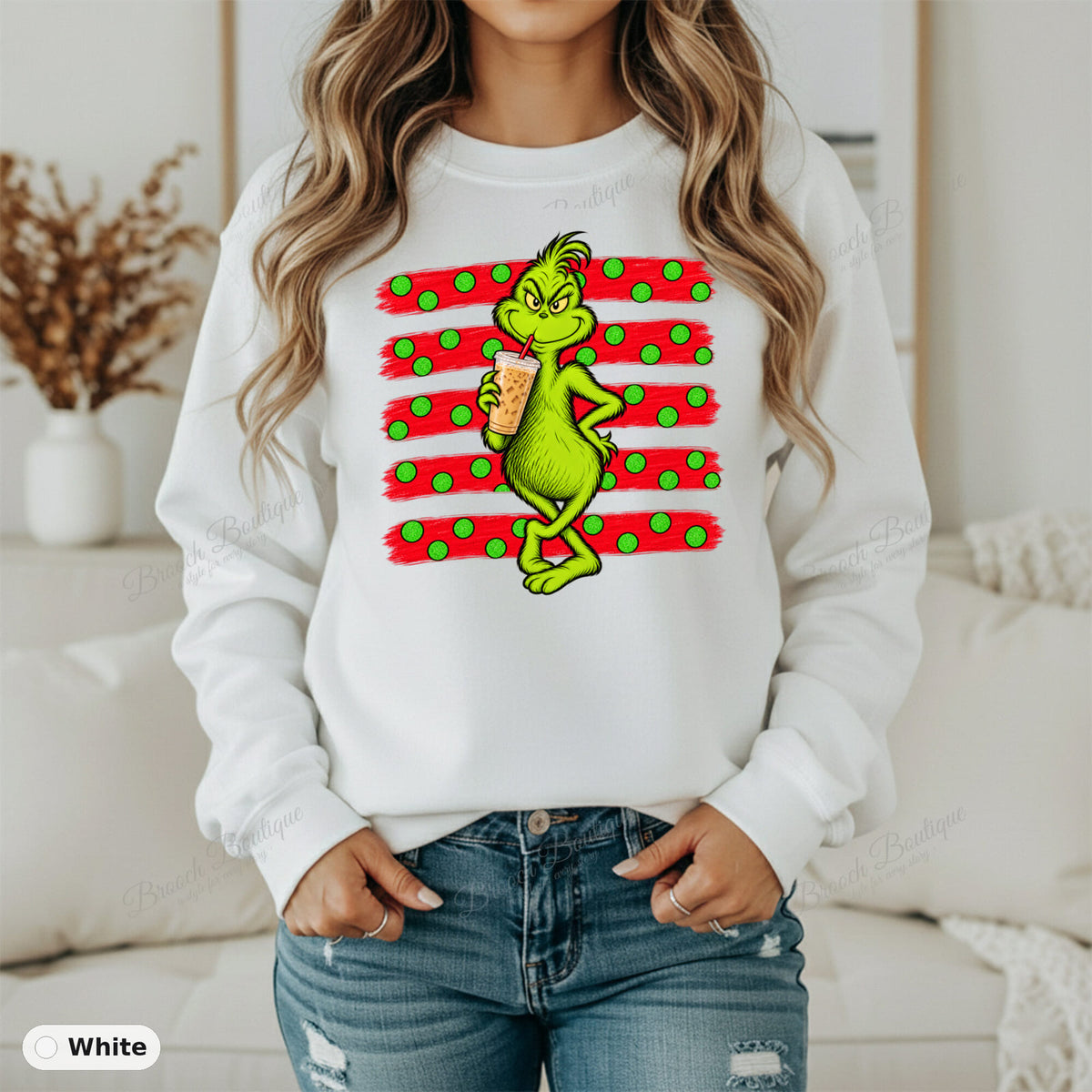 Grinch Iced Coffee — Gildan 18000