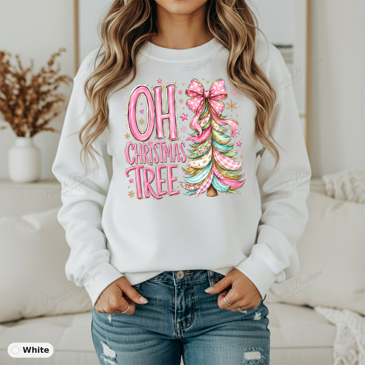 Oh Christmas Tree — Gildan 18000