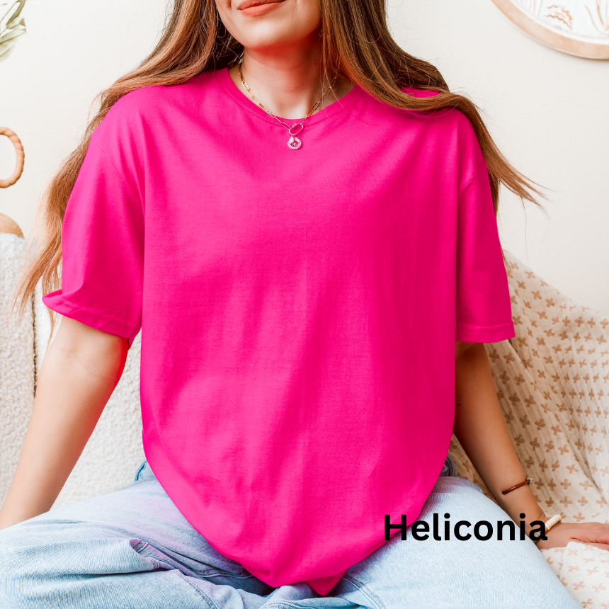 heliconia gildan unisex tshirt