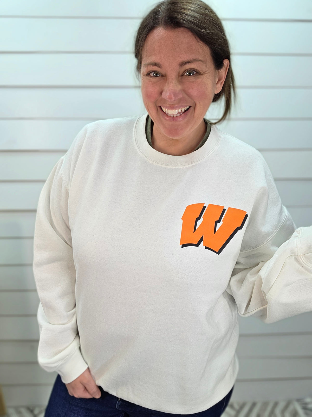 WABASH BIG LETTER SWEATSHIRT