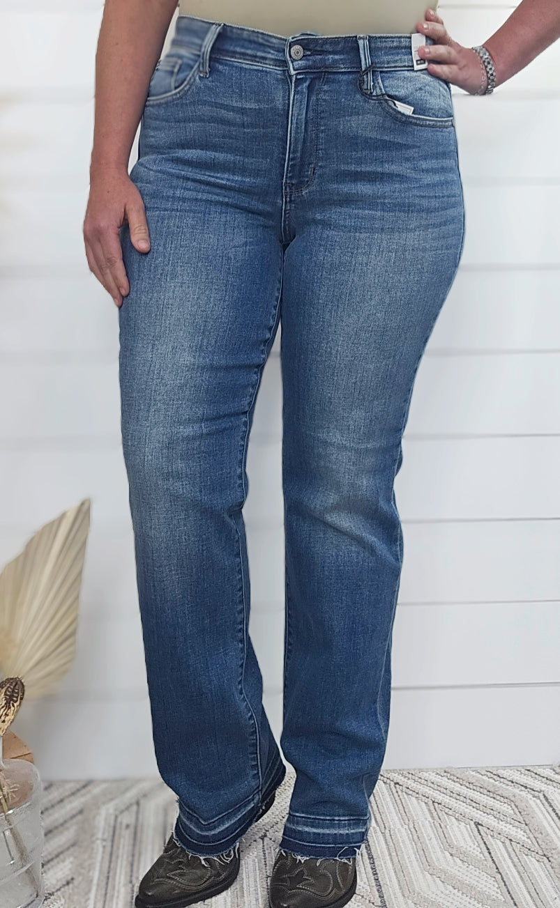 JUDY BLUE DAD JEAN W/ RELEASE HEM