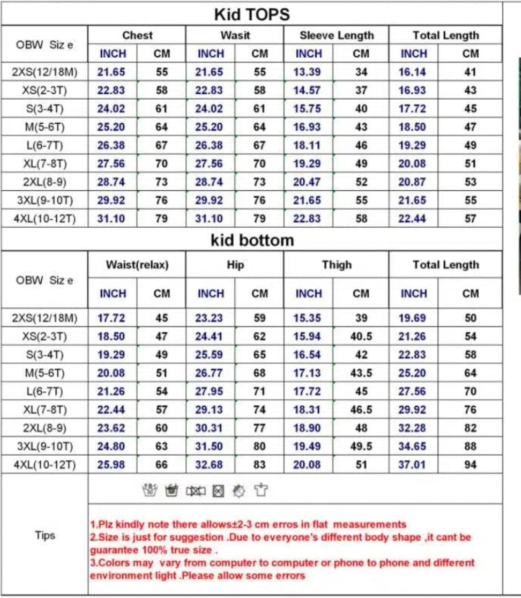 PREORDER: MOMMY AND ME JOGGER PJS - KIDS