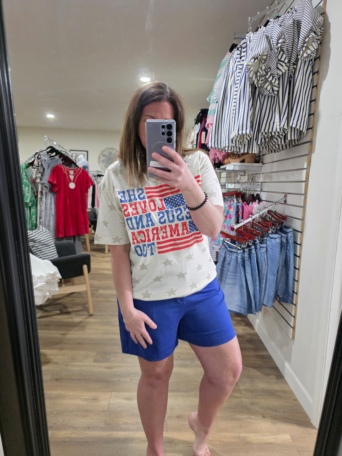 DEAR SCARLETT SHORTS - ROYAL BLUE