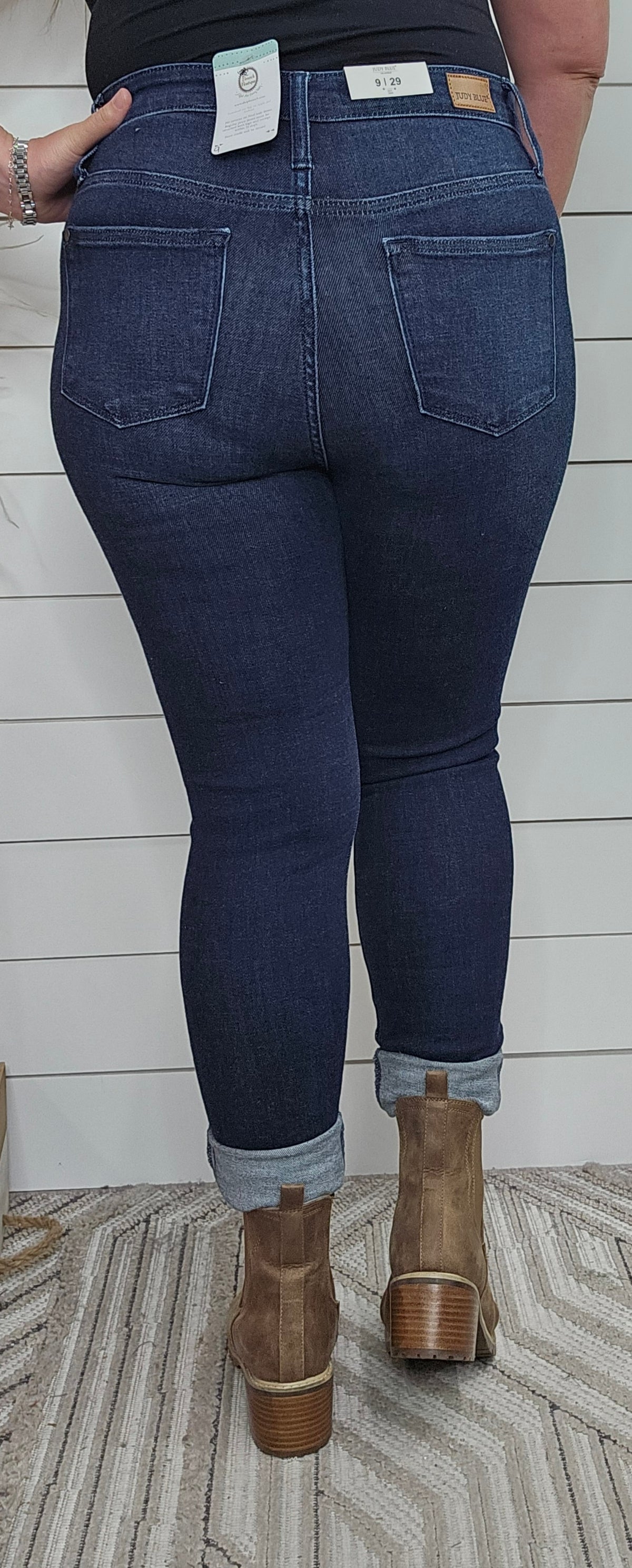 JUDY BLUE SUPER DARK SKINNY JEAN