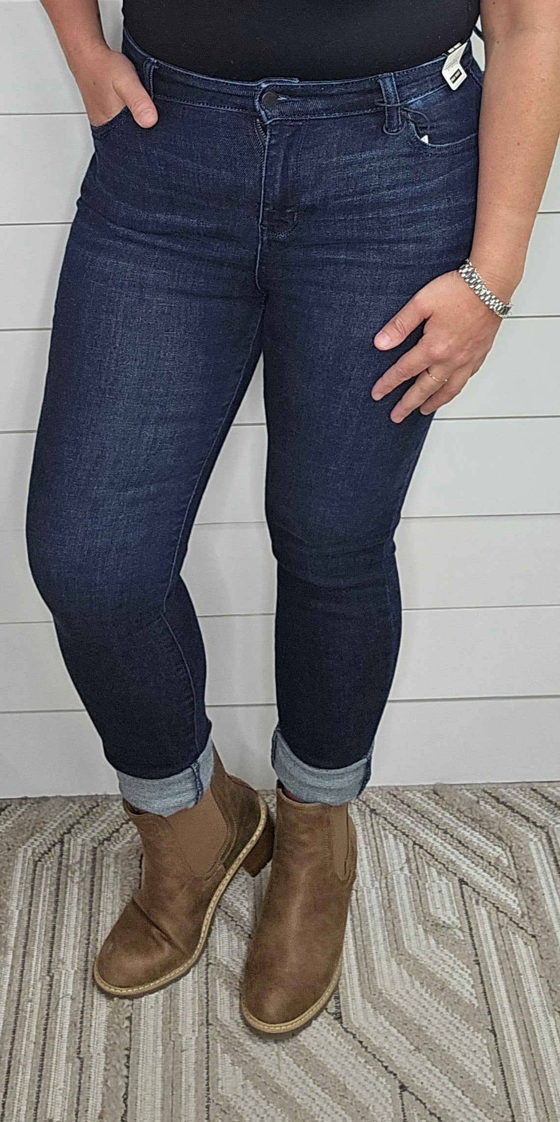 JUDY BLUE SUPER DARK SKINNY JEAN