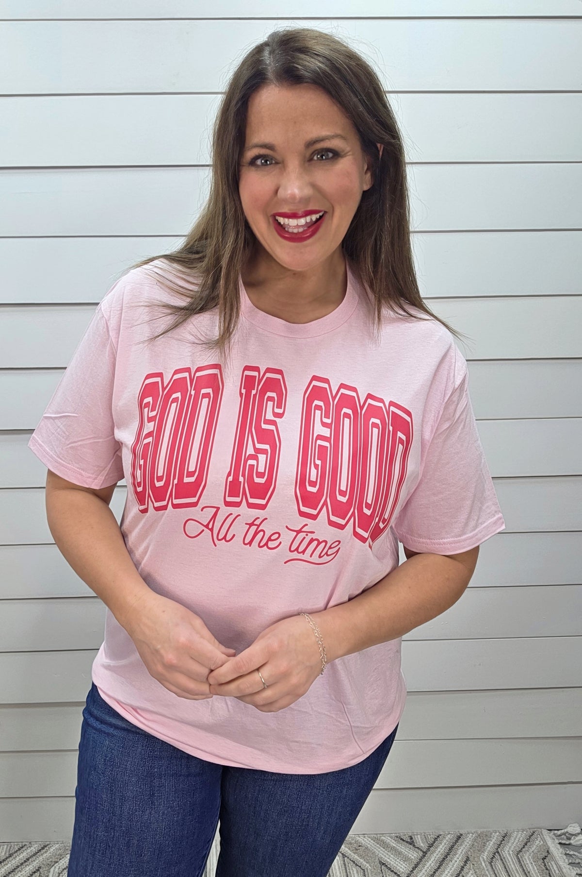 GOD IS GOOD ALL THE TIME GRAPHIC TSHIRT