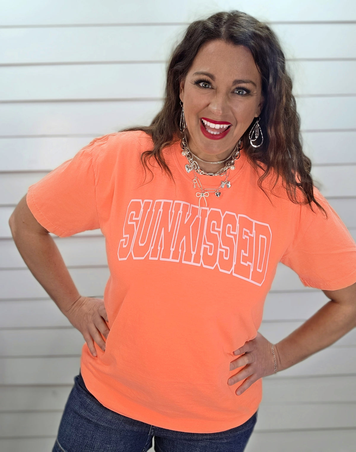 SUNKISSED GRAPHIC SHORT SLEEVE TEE - COMFORT COLORS