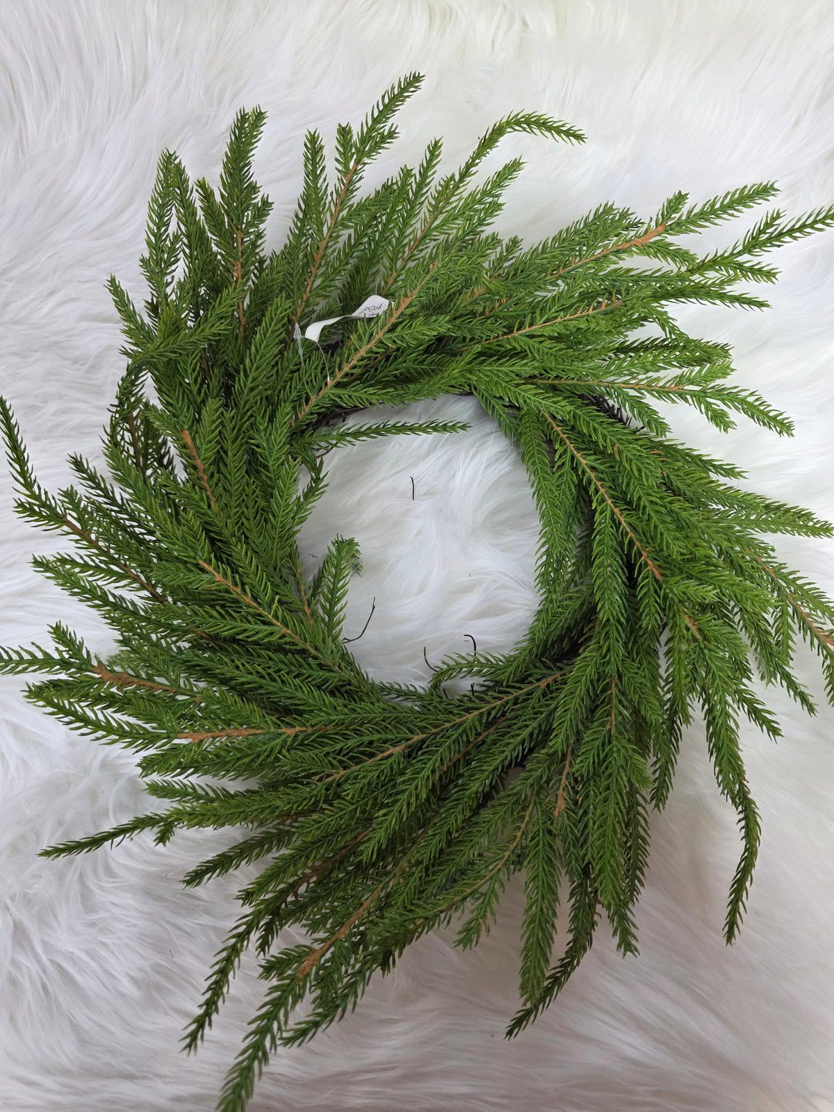 grhse - Noble Fir wreath/candle ring