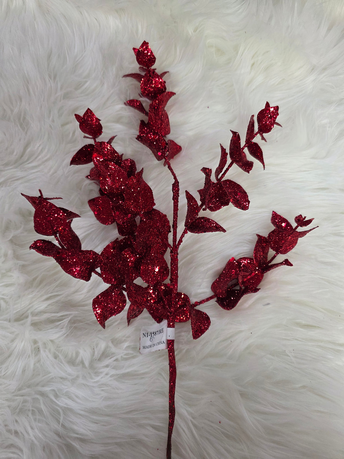 grhse - RED GLITTER SPRAKLE UCK