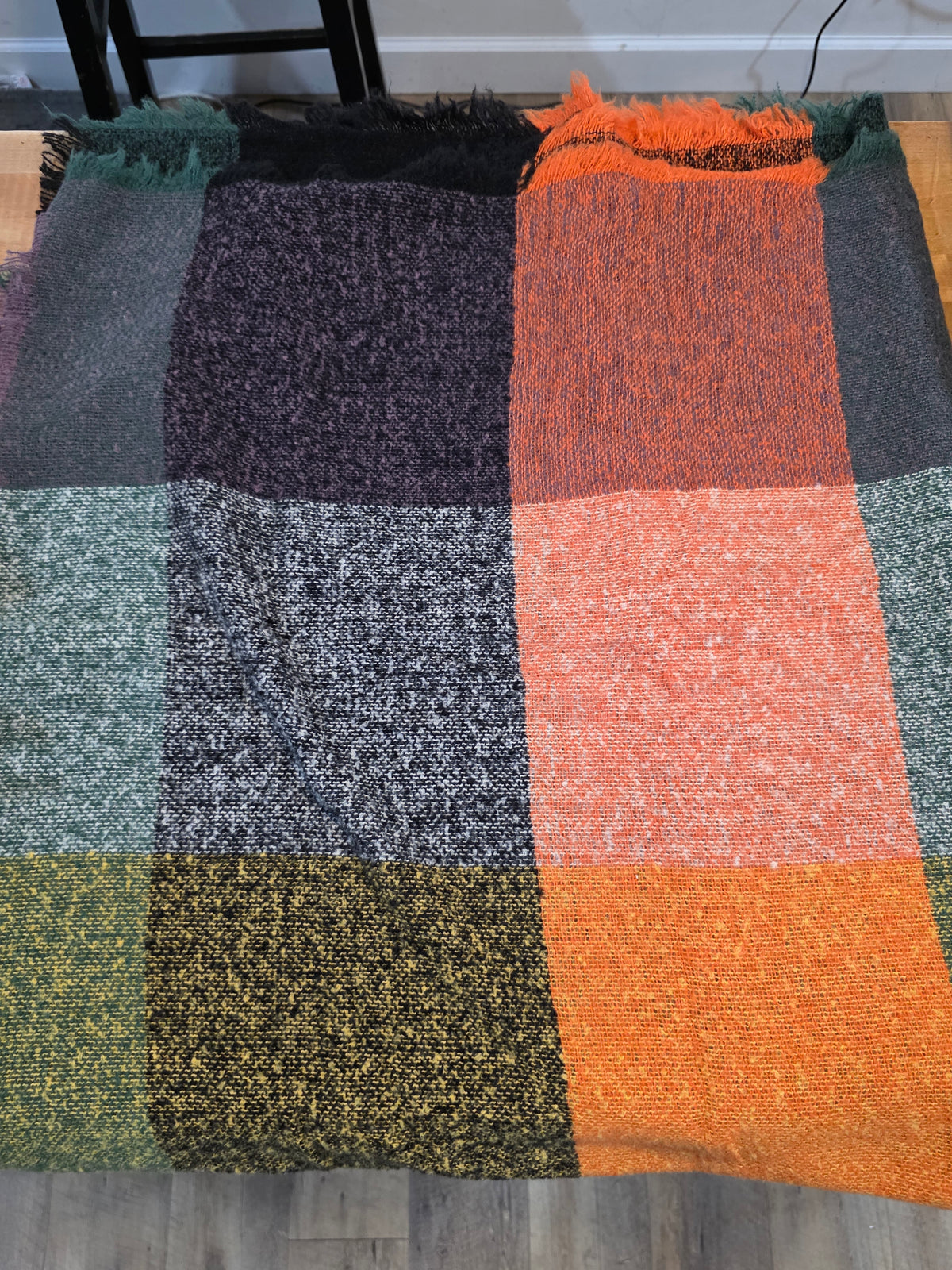 MULTI COLOR BLANKET SCARF