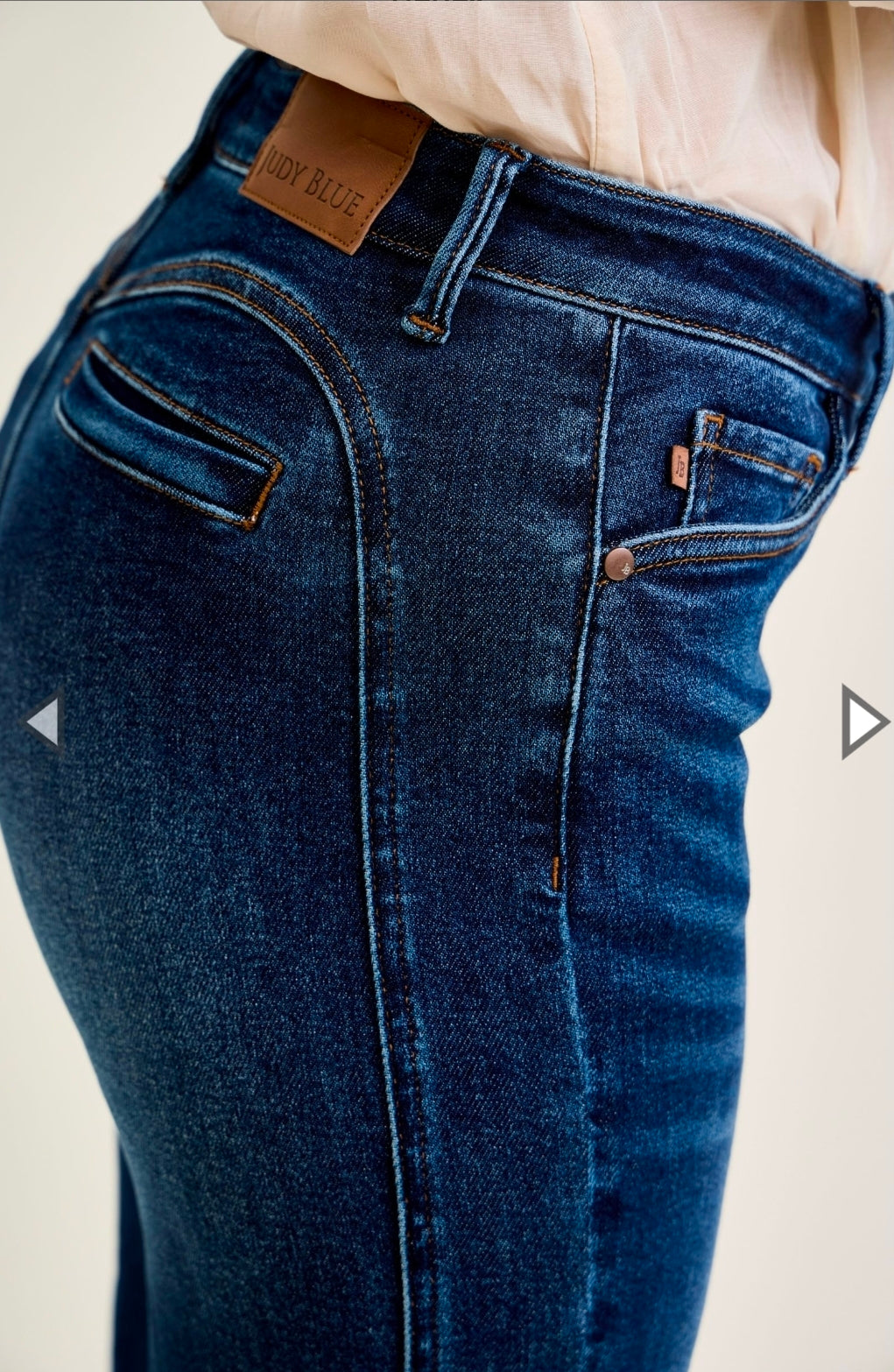JUDY BLUE ALEX BOY BOOTCUT JEANS W/ SEAMING