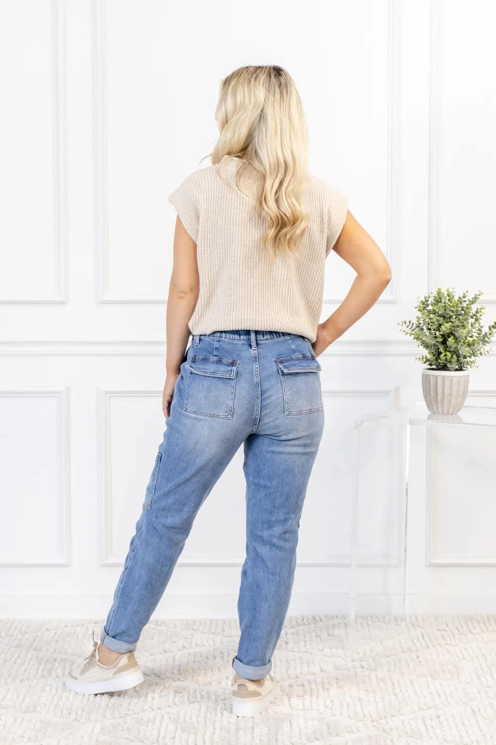 JUDY BLUE HIGH WAIST CARGO JOGGER