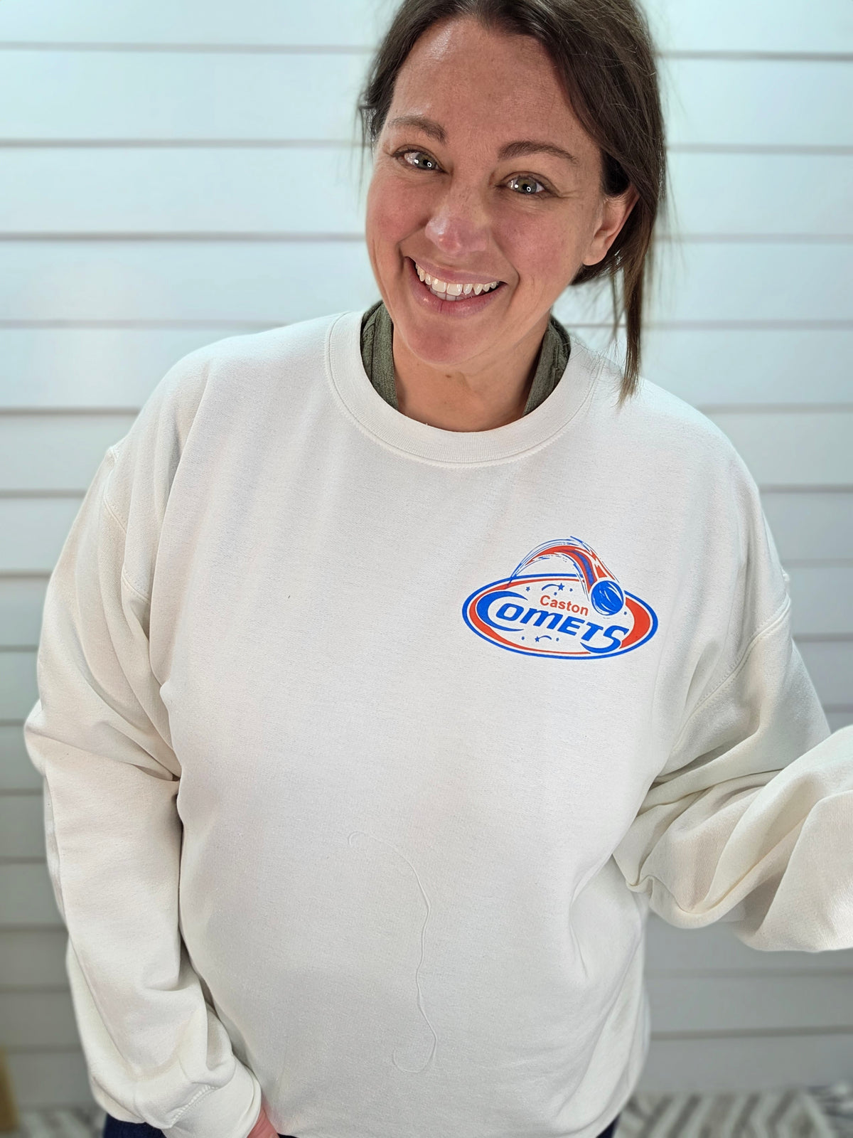 CASTON BIG LETTER SWEATSHIRT