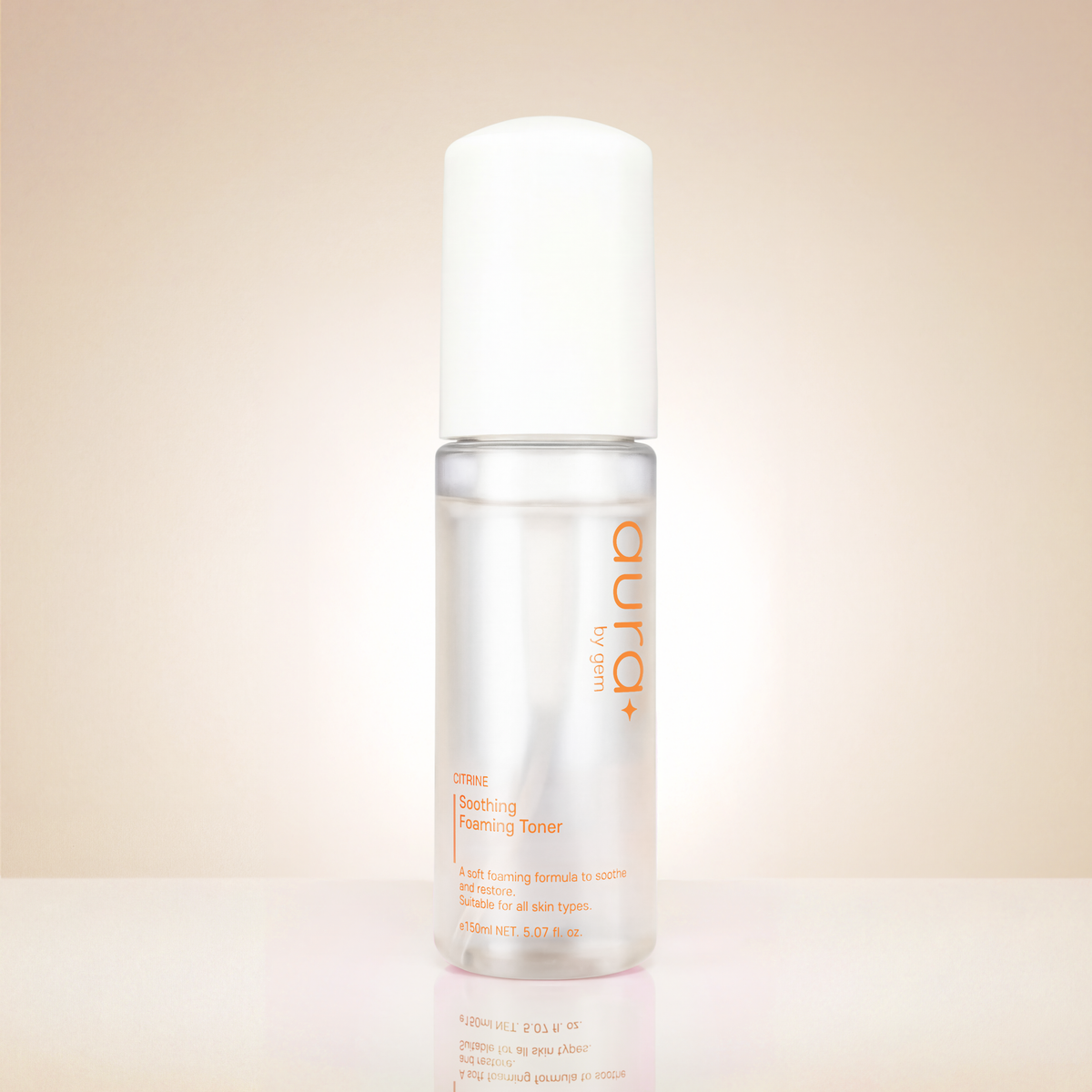 AURA SOOTHING FOAMING TONER