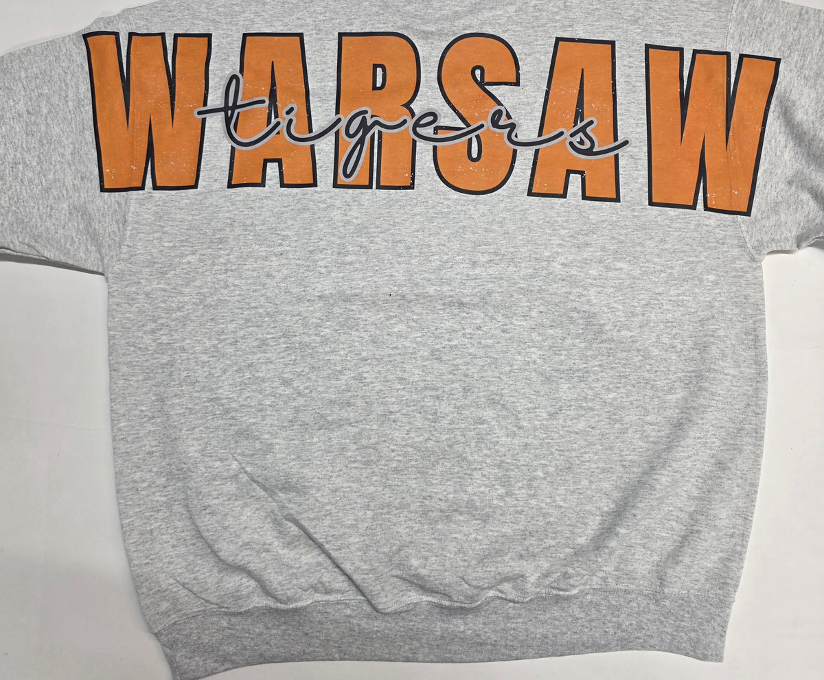 WARSAW BIG LETTER SWEATSHIRT