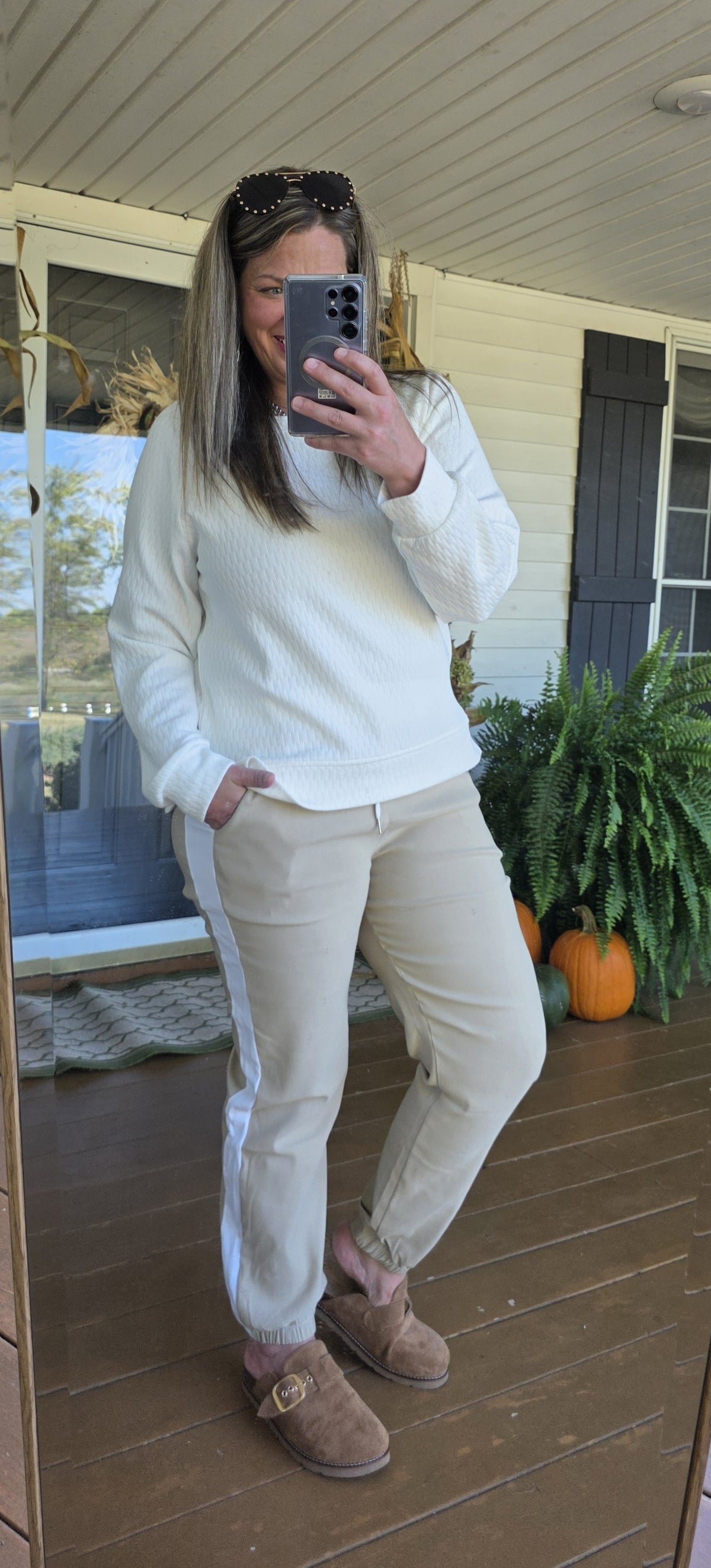 VARSITY STRIPE JOGGERS - 4 COLORS