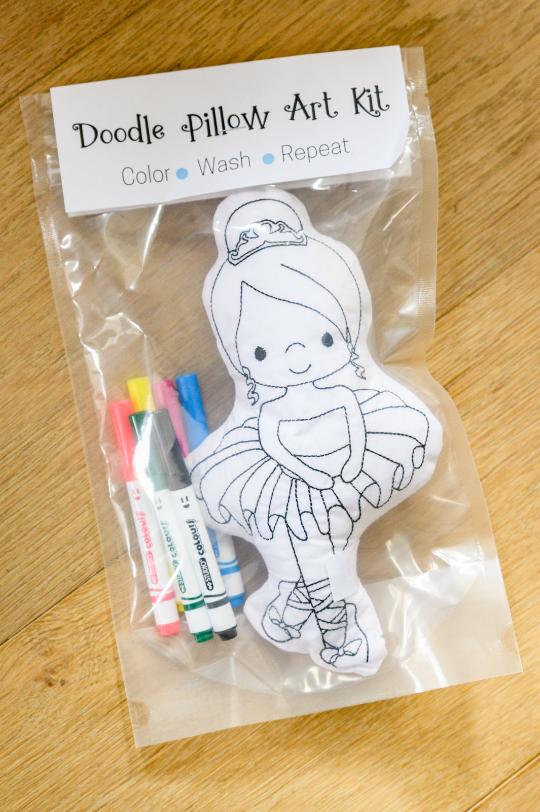 Ballerina Doodle Coloring Activity Doll - final sale