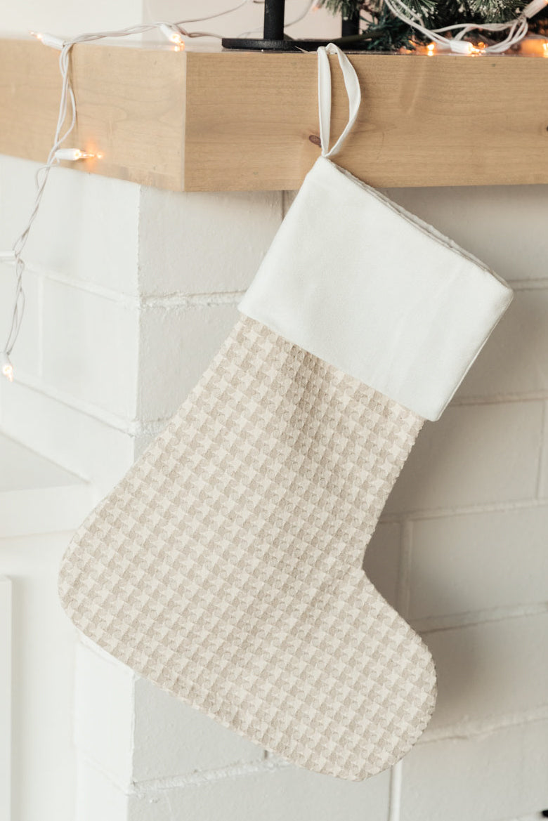 Holiday Chic Stocking - final sale