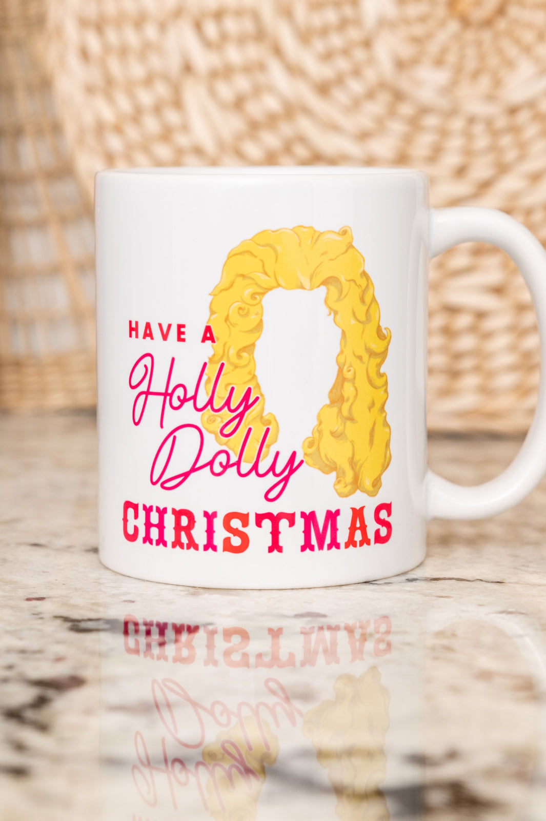 Holly Dolly Christmas Mug - final sale