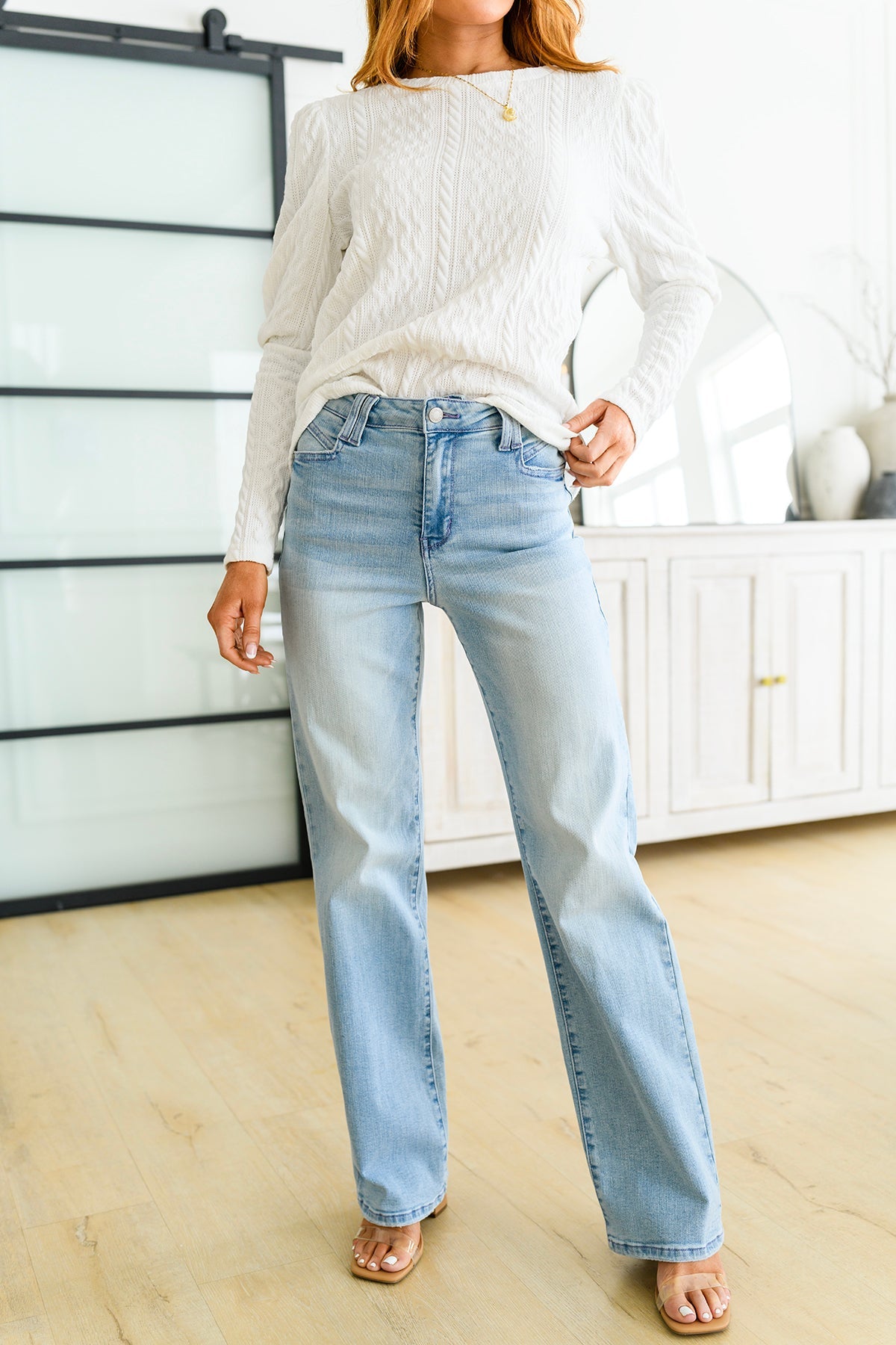 Judy Blue Sarasota High Rise Wide Leg Jeans