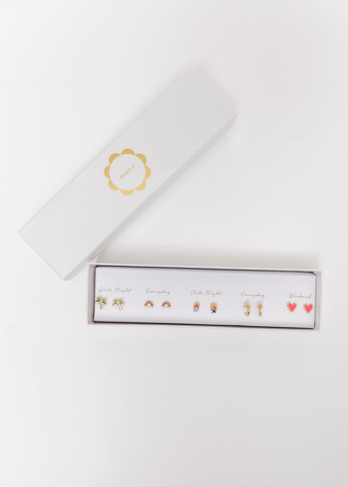 Sunny State Of Mind Box Earring Set - final sale