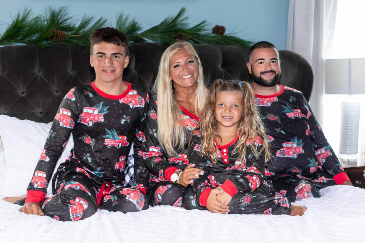 PREORDER: Matching Christmas Pajama Trucks
