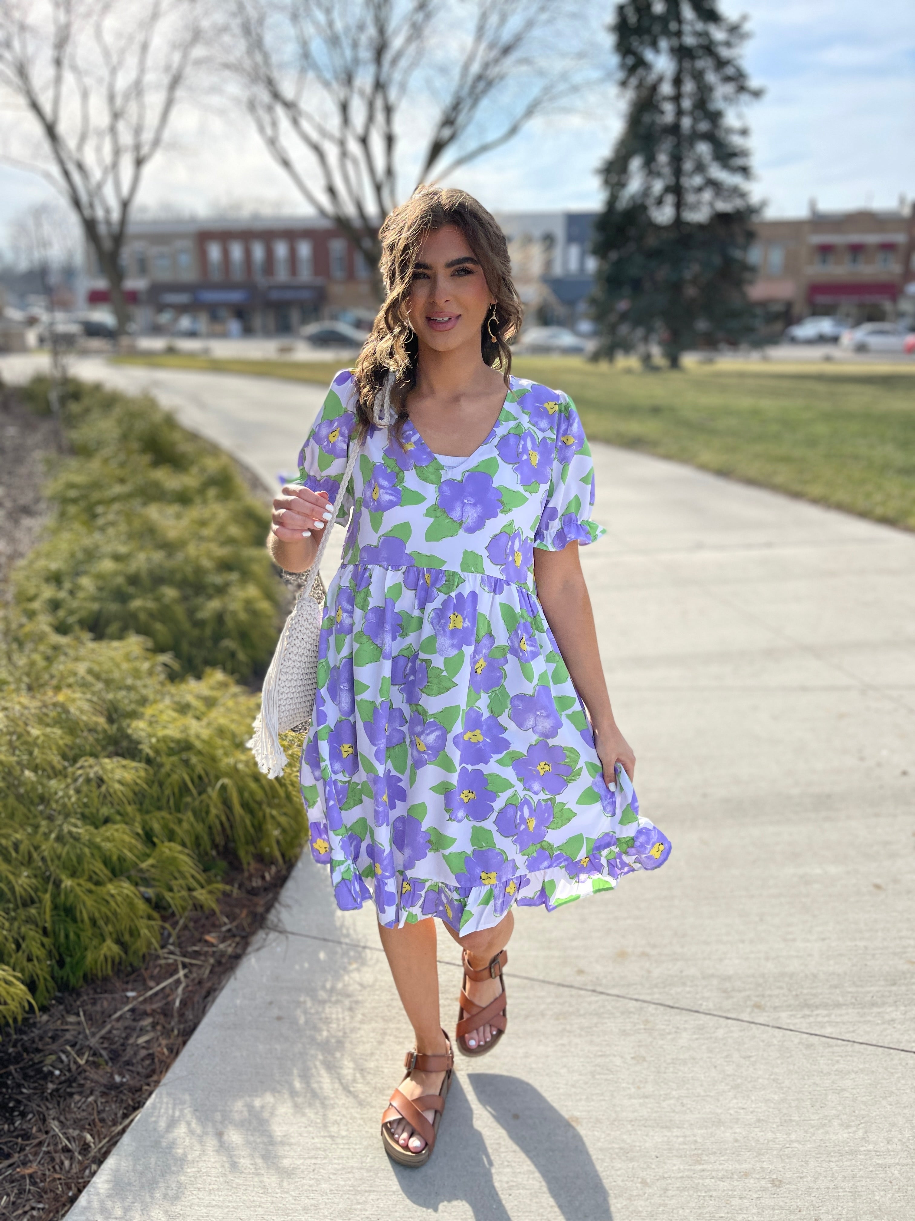 Lavender spring cheap dresses