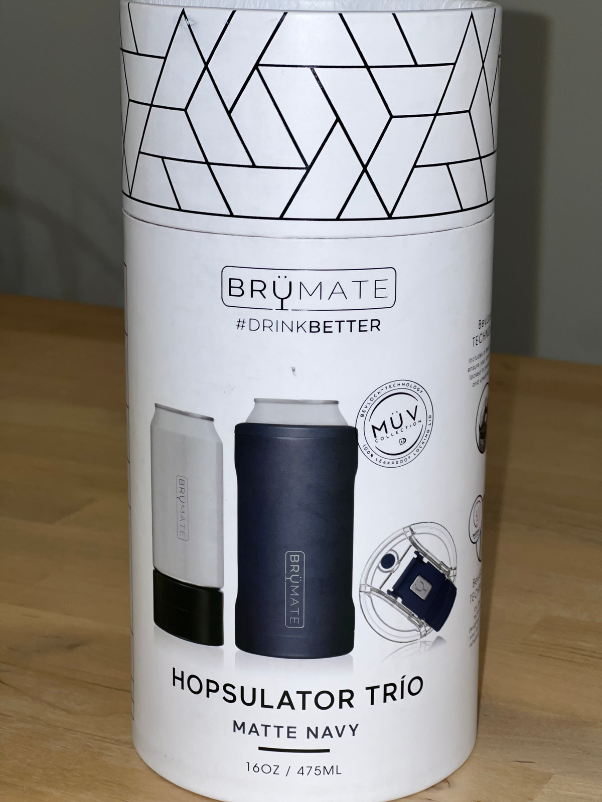BruMate - Hopsulator Trio 3-in-1 | Matte Gray